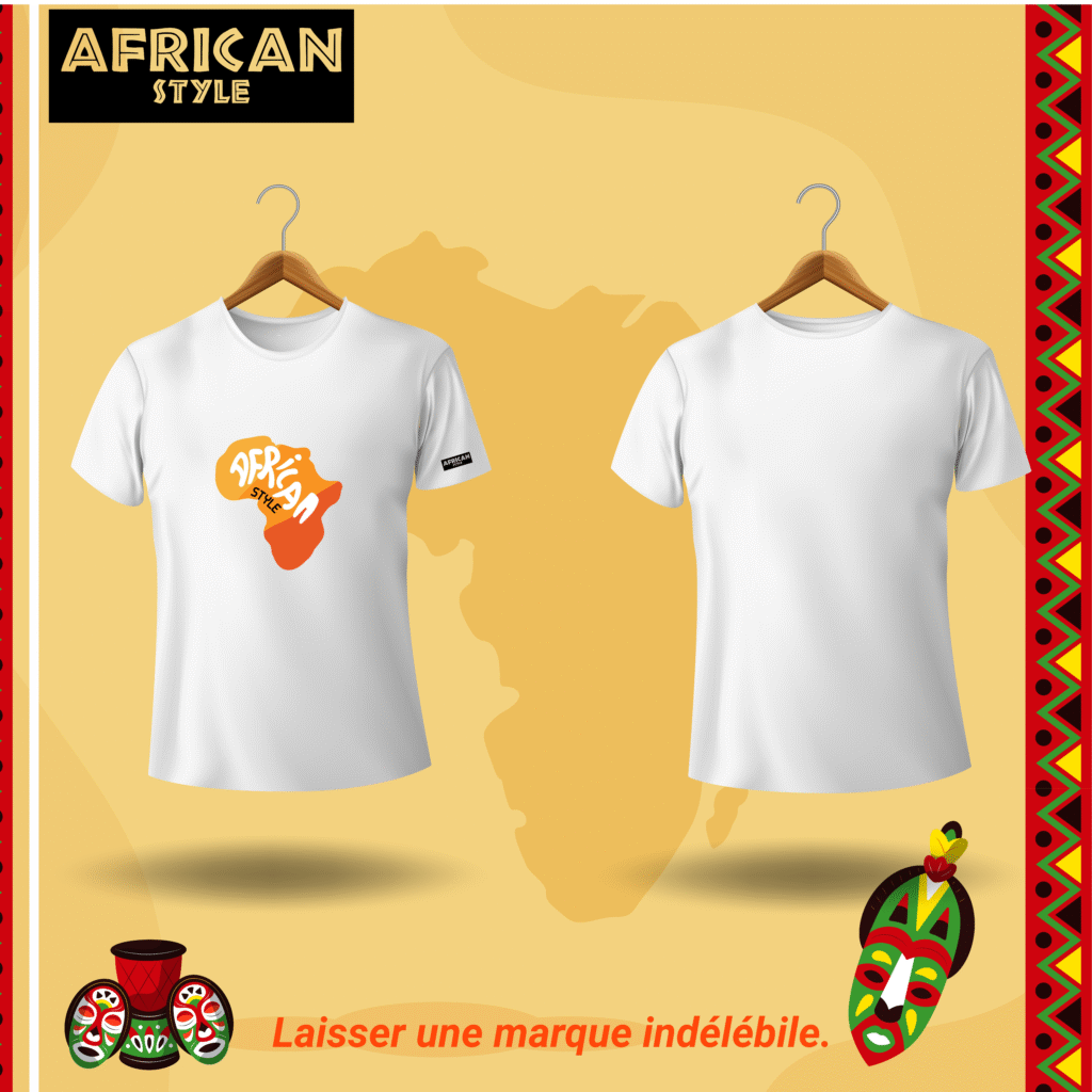 TEE-SHIRT "AFRICAN STYLE" - L'ESSENTIEL