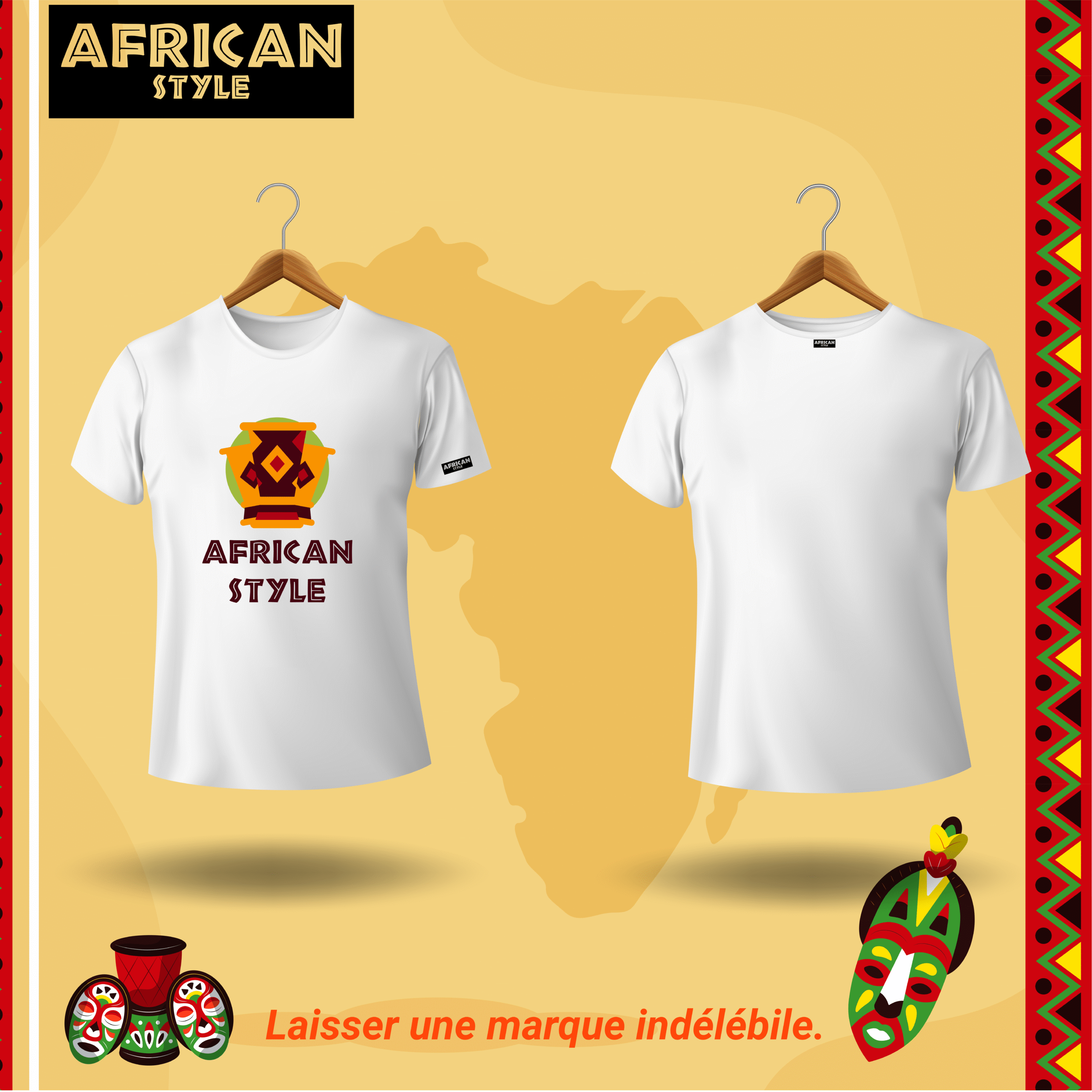 Tee shirt Collection African Style