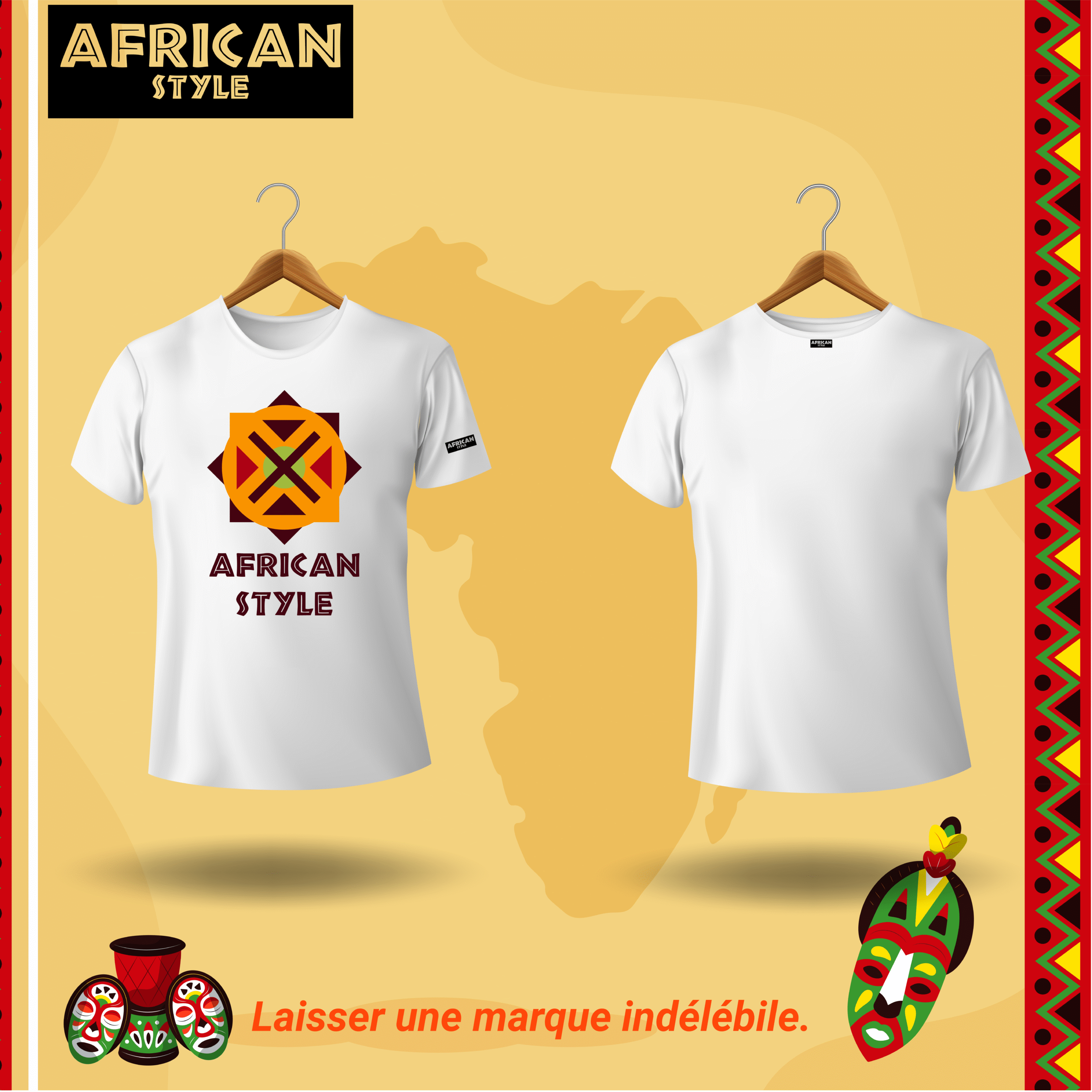 Tee shirt Collection African Style