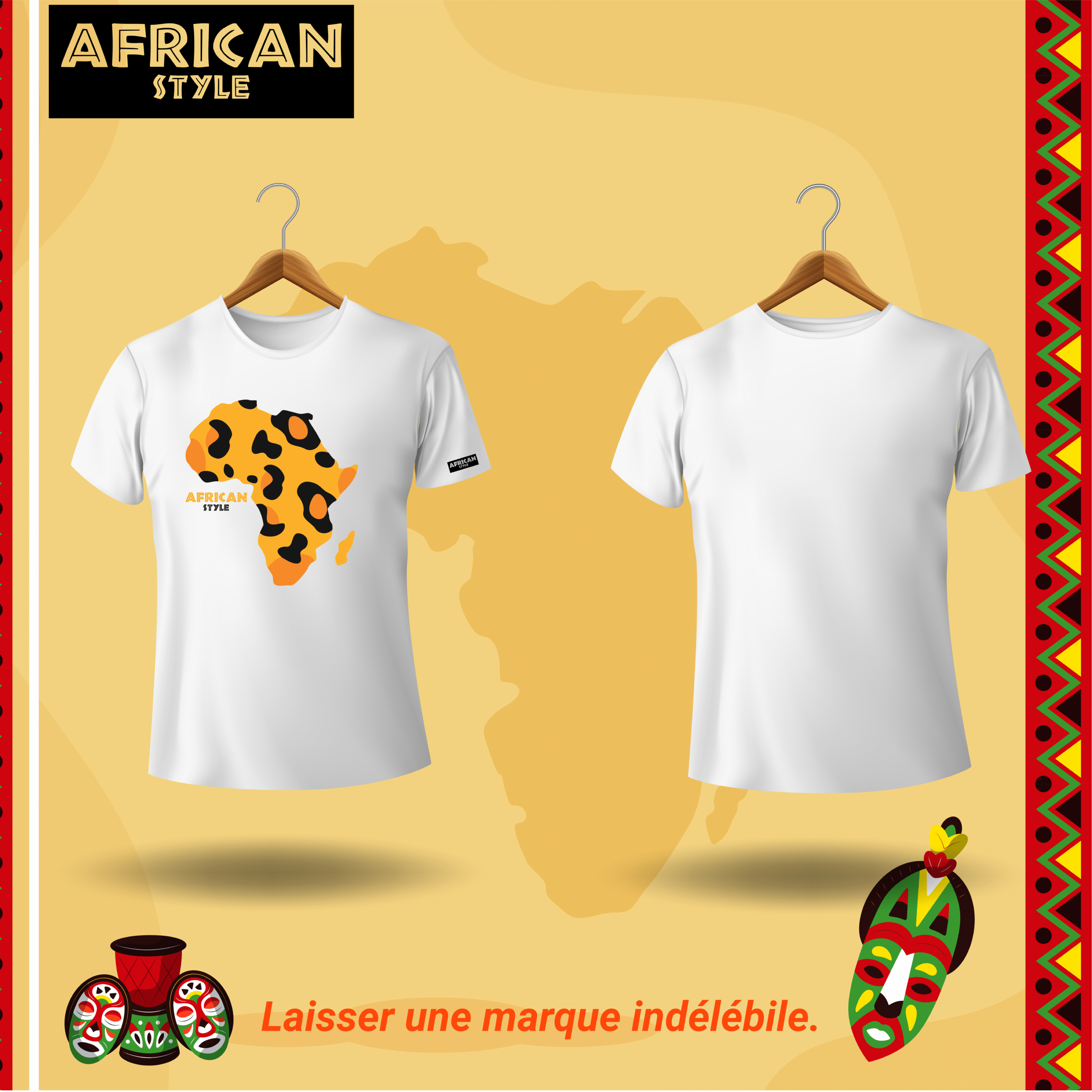 Tee shirt Collection African Style