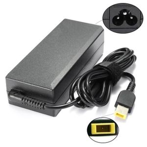 Lenovo Chargeur PC Portable (Connecteur USB Rectangulaire)