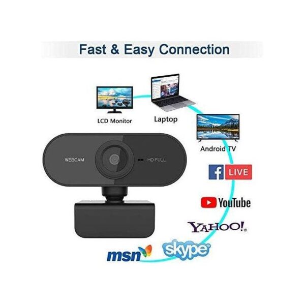 Webcam HD 720p avec Microphone – Image 2