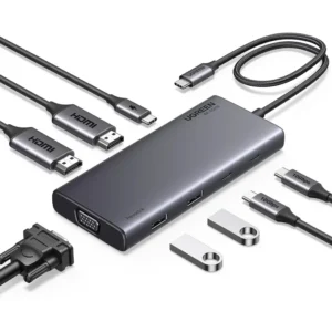 Hub USB-C 8-en-1 (HDMI, VGA)
