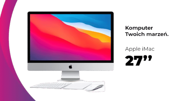 Apple iMac 27 pouces (2021, Core i9, 16Go RAM, 1To SSD)