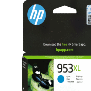 HP Cartouche d'encre 953XL Cyan Authentique (F6U16AE)