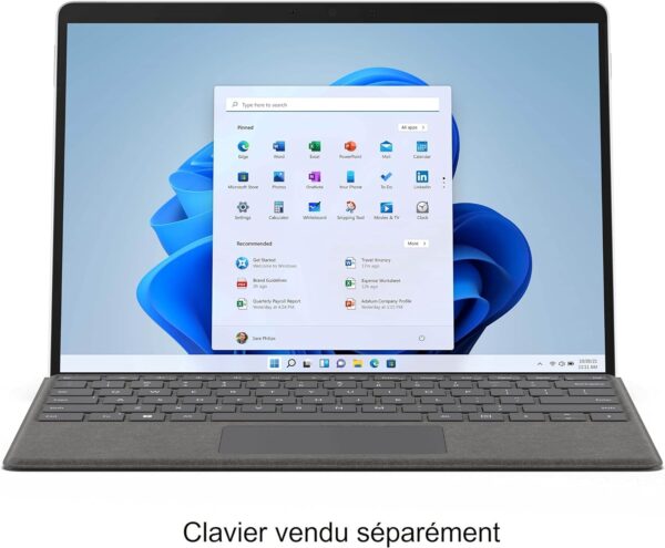 Microsoft Surface Pro 9 (i7, 16Go, 512Go SSD, Iris Xe) - Platine