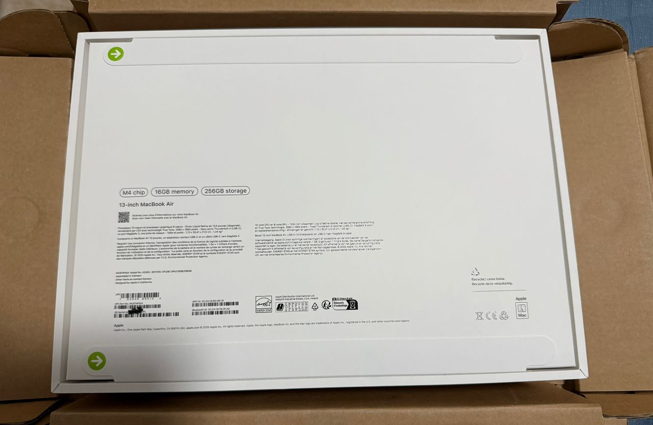 Macbook Air M4 (2025)