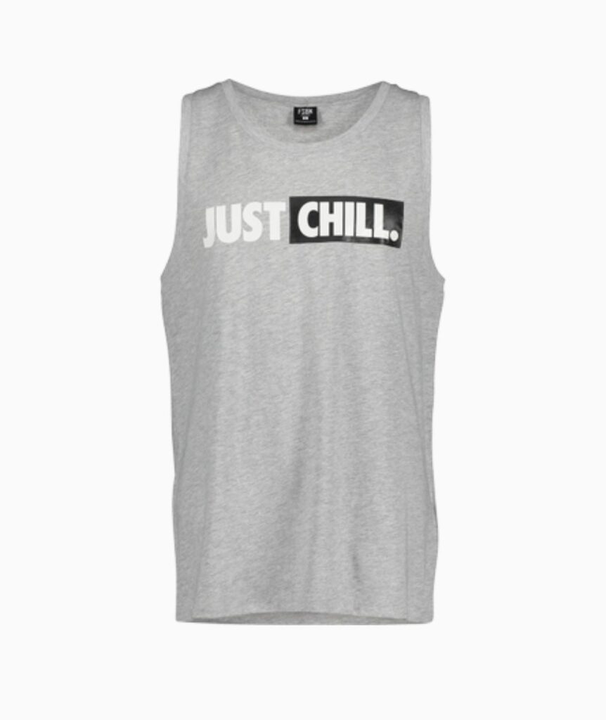 Débardeur "Just Chill" pour homme