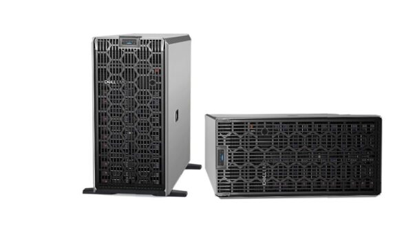 SERVEUR DELL POWEREDGE T350,1U TOUR, INTEL XEON E-2314(4 COEURS 2.8GHZ)16GB