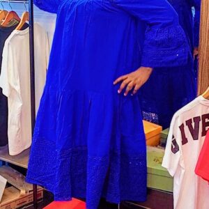 Elegant Blue Lace Robe: Luxurious Comfort and Style