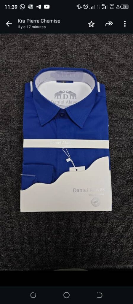 Élégance Pastel : Chemise Jaune Daniel Alaves - Disponible en Multiples Couleurs et Tailles