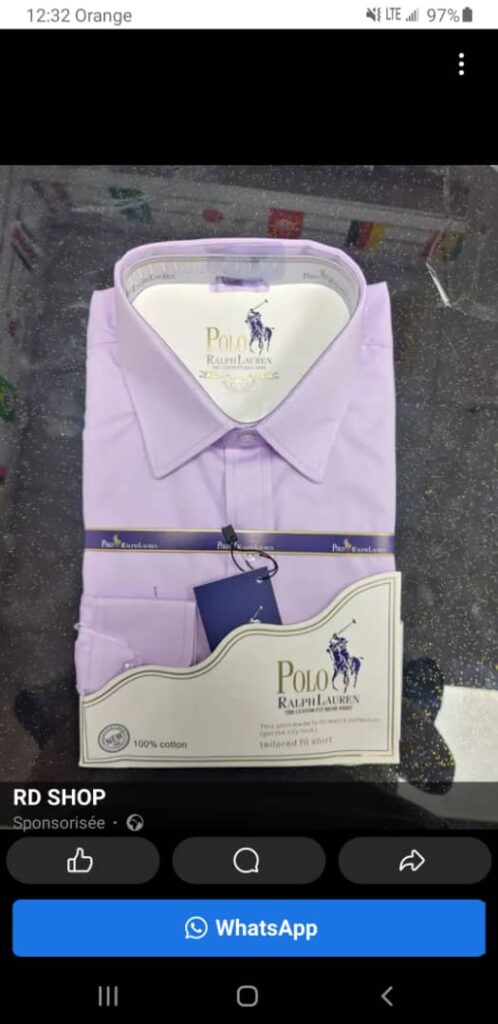 Chemise à manches longues POLO Ralph Lauren en Coton pour Homme