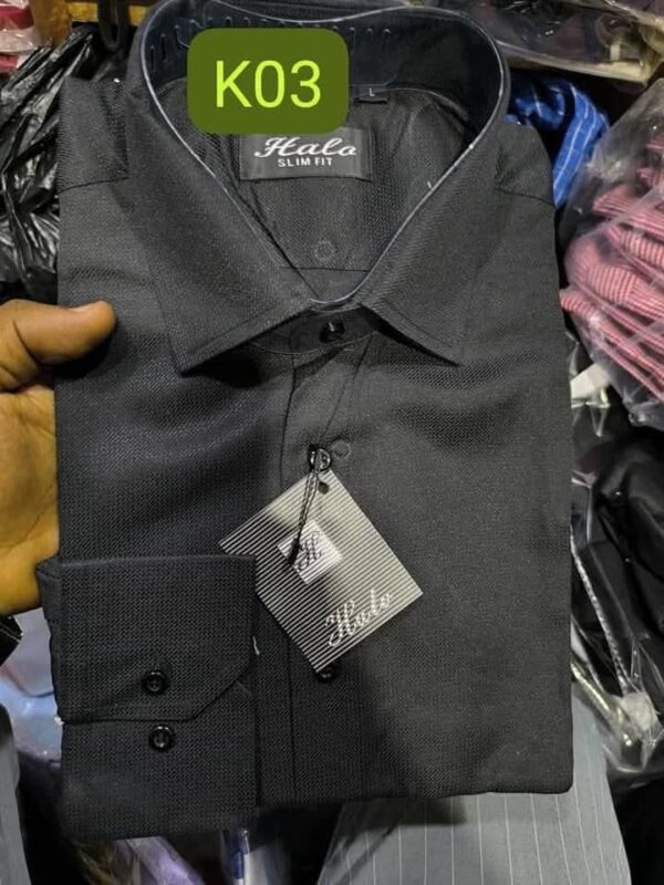 Chemises pour Homme "Halo Slim Fit" - L'alliance parfaite de l'élégance et du confort – Image 4