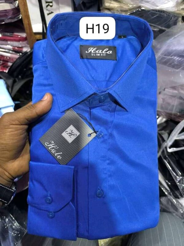 Chemises pour Homme "Halo Slim Fit" - L'alliance parfaite de l'élégance et du confort – Image 3