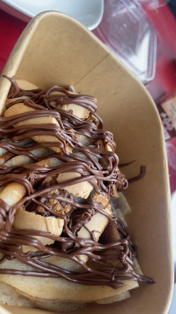 Crêpes saveurs nutella